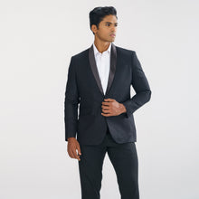 Load image into Gallery viewer, MENS BLAZER-BLACK
