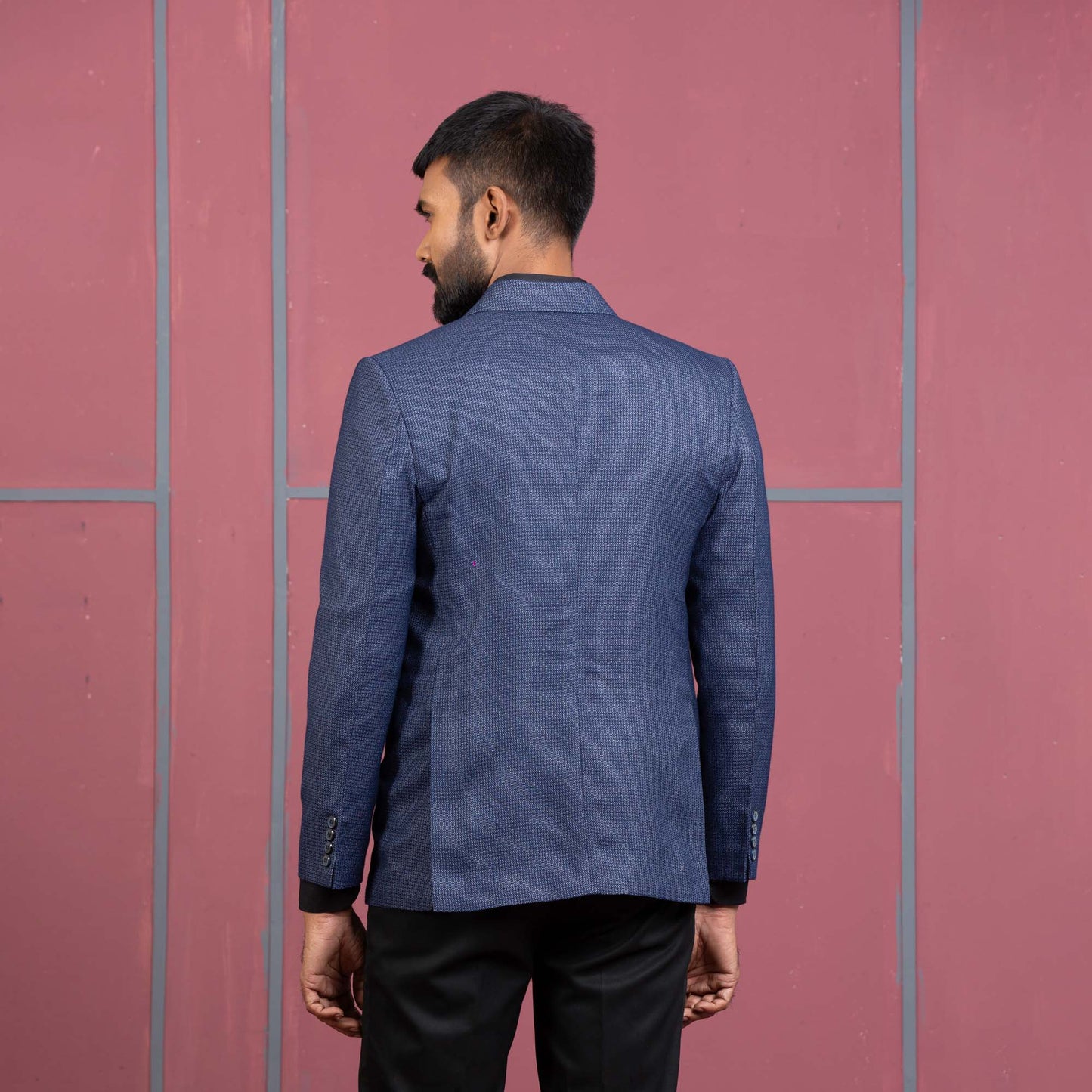 Mens Blazer-Blue