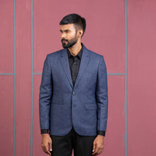 Load image into Gallery viewer, MENS BLAZER-BLUE
