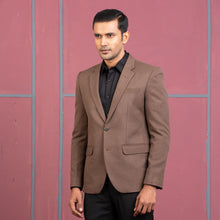 Load image into Gallery viewer, MENS BLAZER- BROWN
