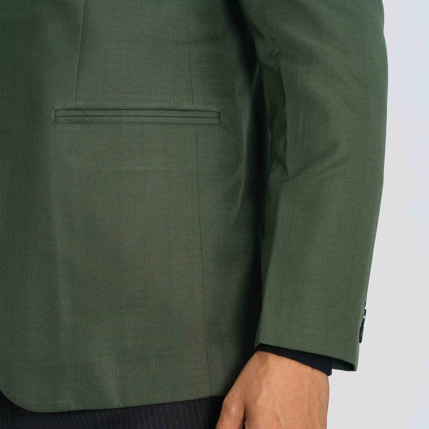 Mens Deep Green Blazer