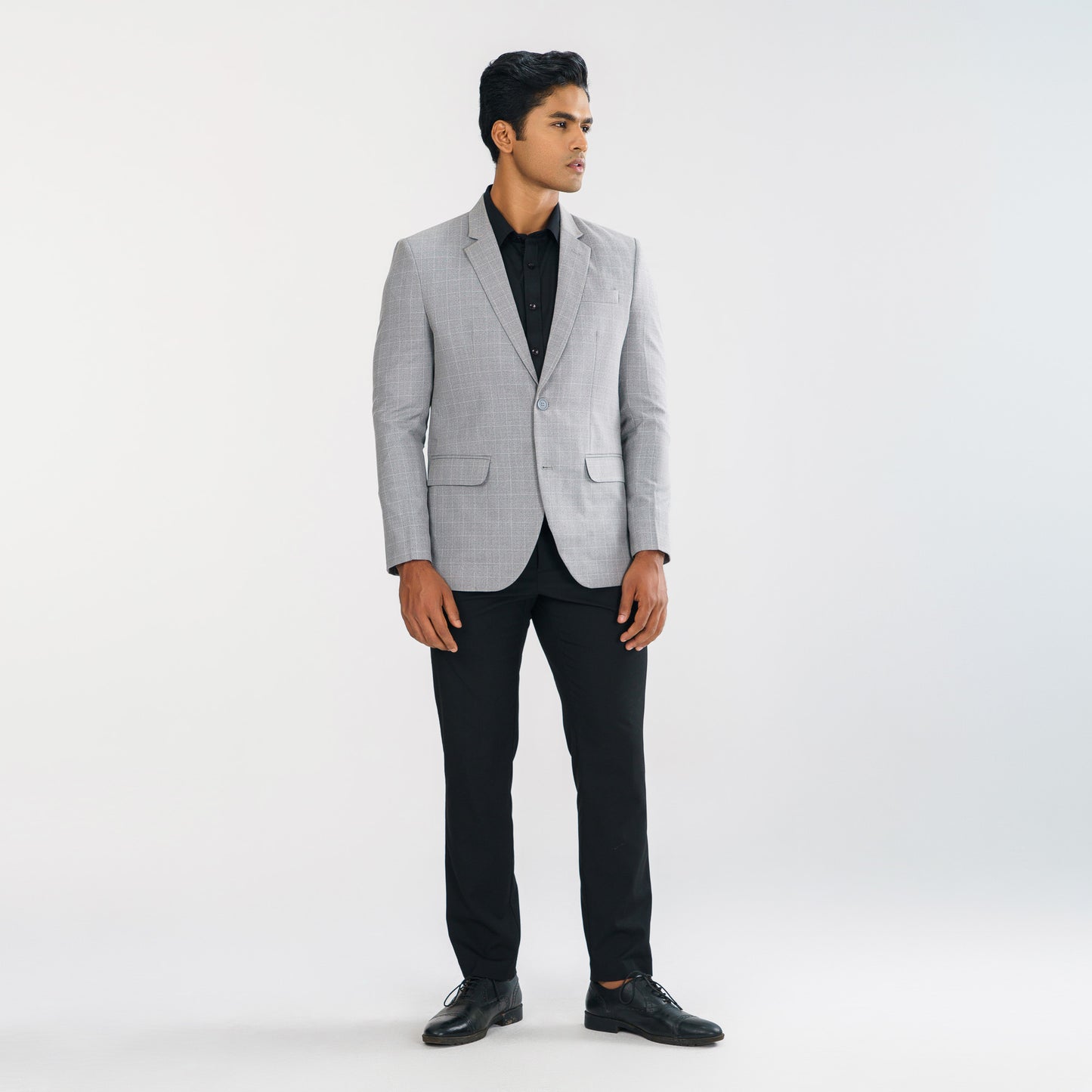 Mens Light Ash Slim Fit Blazer