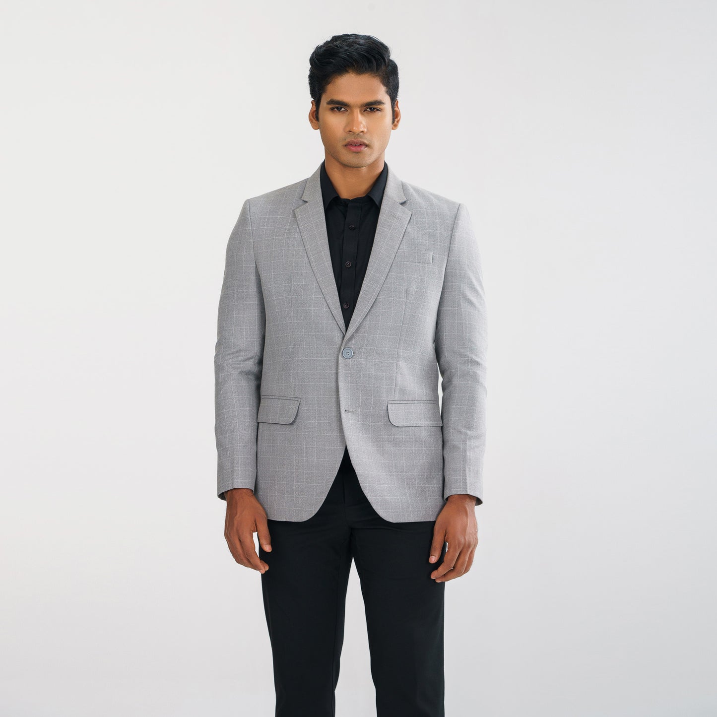 Mens Light Ash Slim Fit Blazer