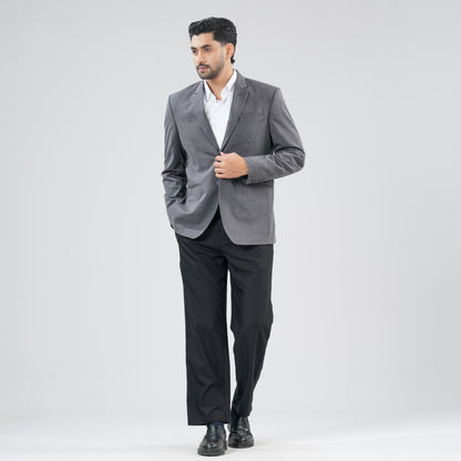 Men Deep Ash Blazer