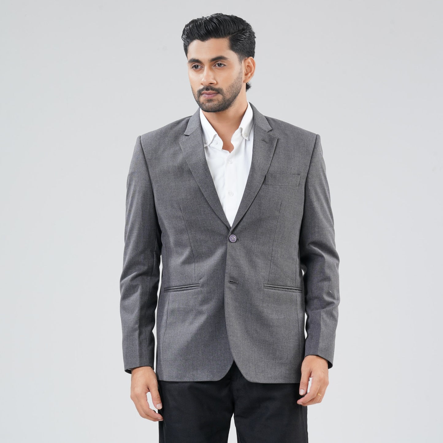 Men Deep Ash Blazer