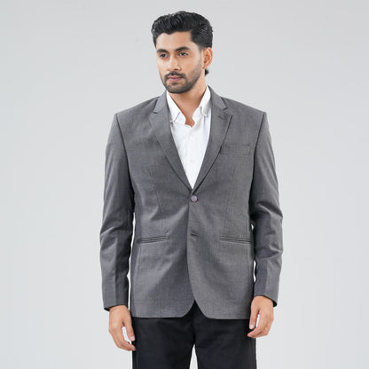 Men Deep Ash Blazer