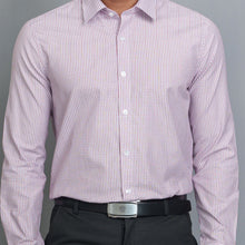 Load image into Gallery viewer, Mens Formal Shirt- Pink Check
