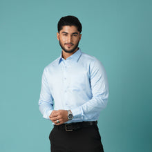 Load image into Gallery viewer, MENS FORMAL SHIRT-SKY BLUE
