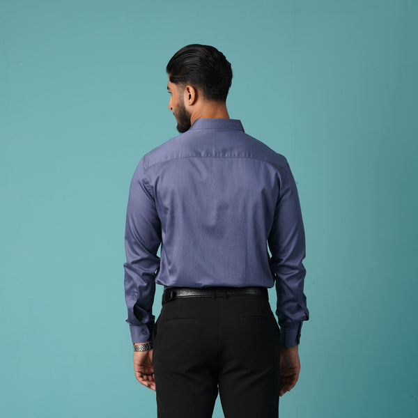 MENS FORMAL SHIRT-ASH