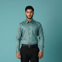 Load image into Gallery viewer, MENS FORMAL SHIRT-LIGHT GREEN
