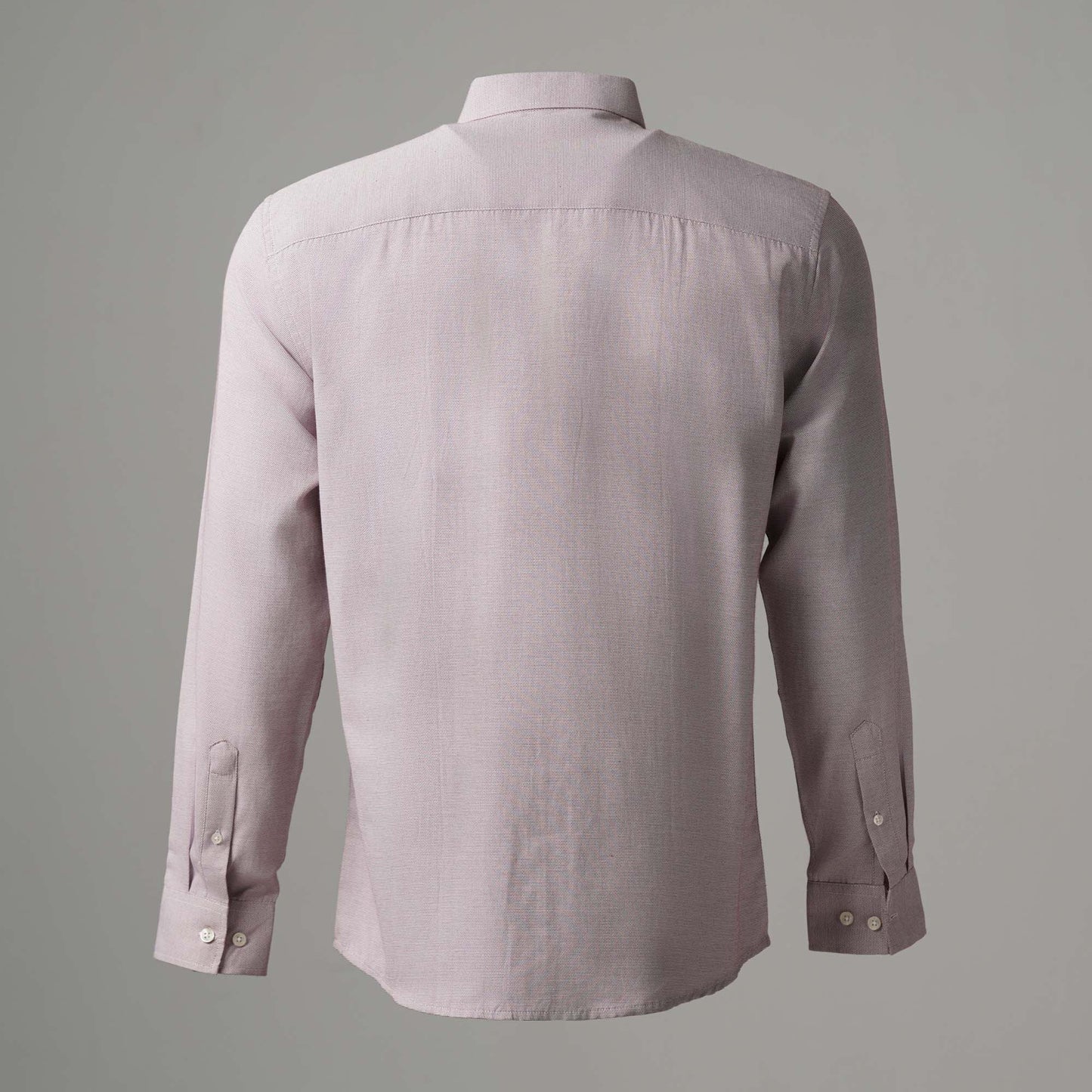 Mens Maroon Formal Shirt