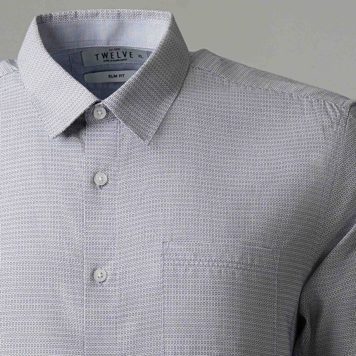 Mens Blue Formal Shirt