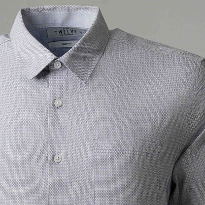 Mens Blue Formal Shirt