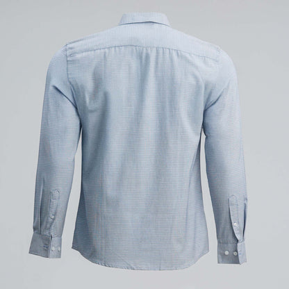 Mens Blue Formal Shirt