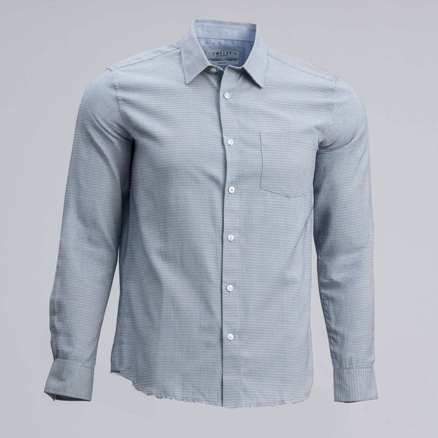 Mens Blue Formal Shirt