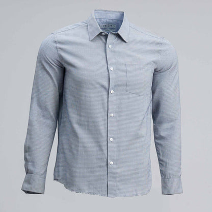 Mens Blue Formal Shirt