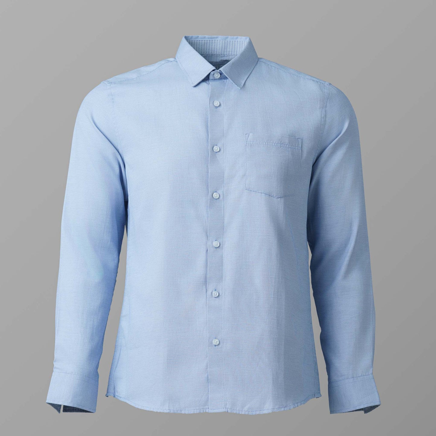 Mens Blue Formal Shirt