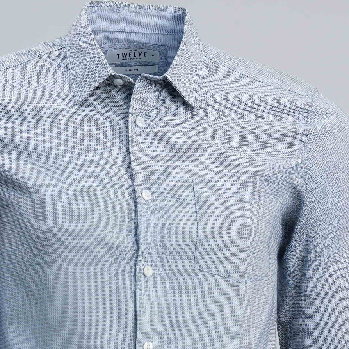 Mens Blue Formal Shirt