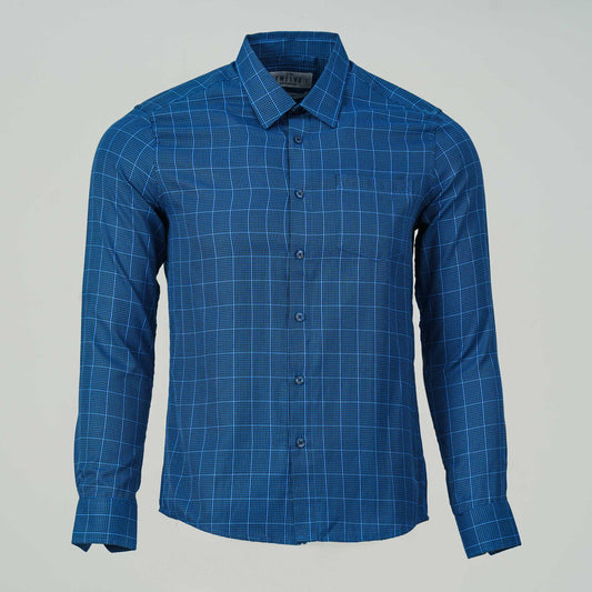Men's Blue Formal Shirt