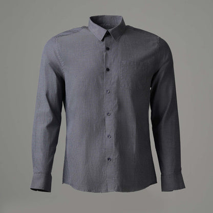 Mens Blue Formal Shirt