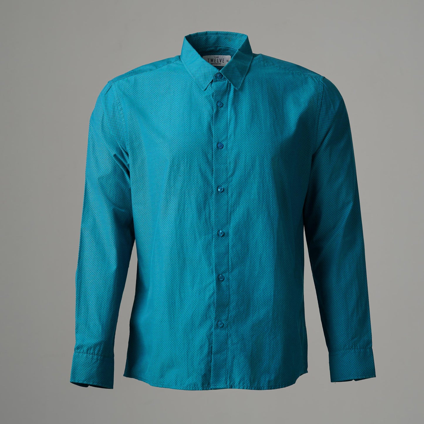 Mens Sea Green Formal Shirt