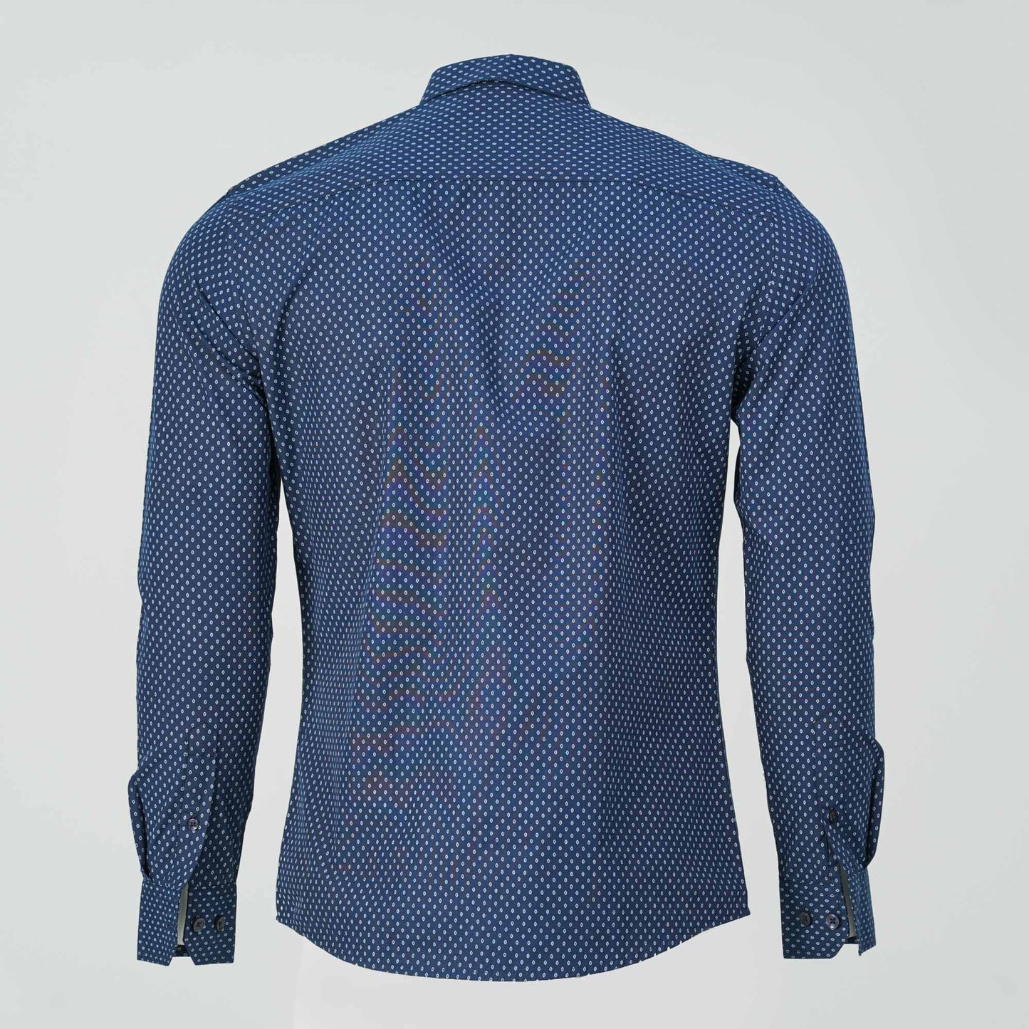 Mens Formal Navy Shirt