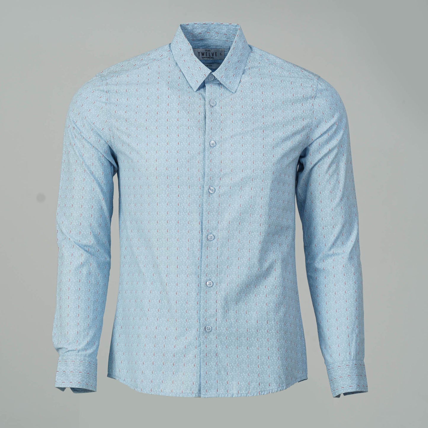 Mens Formal Blue Shirt