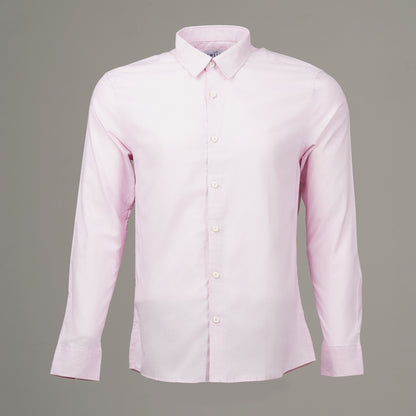 Mens Pink Formal Shirt