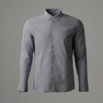 Mens Navy Formal Shirt