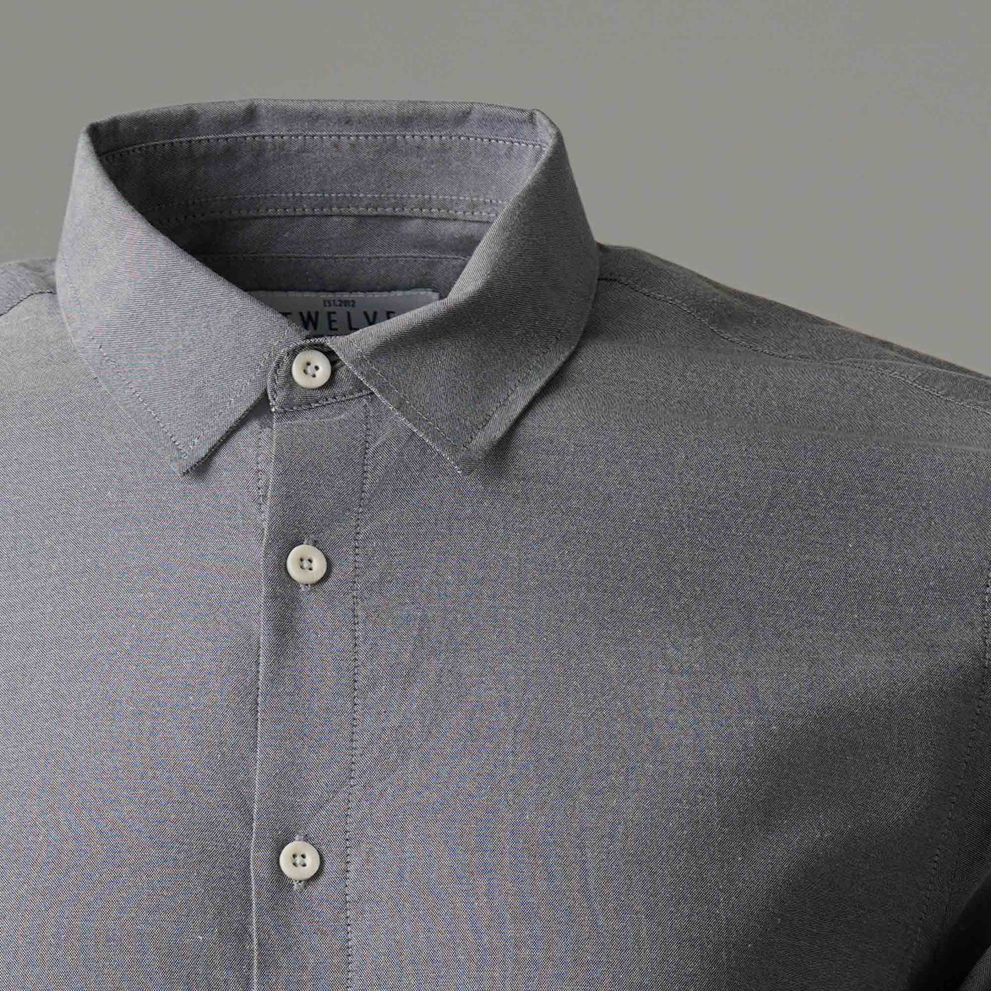Mens Navy Formal Shirt
