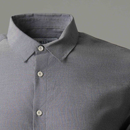 Mens Navy Formal Shirt