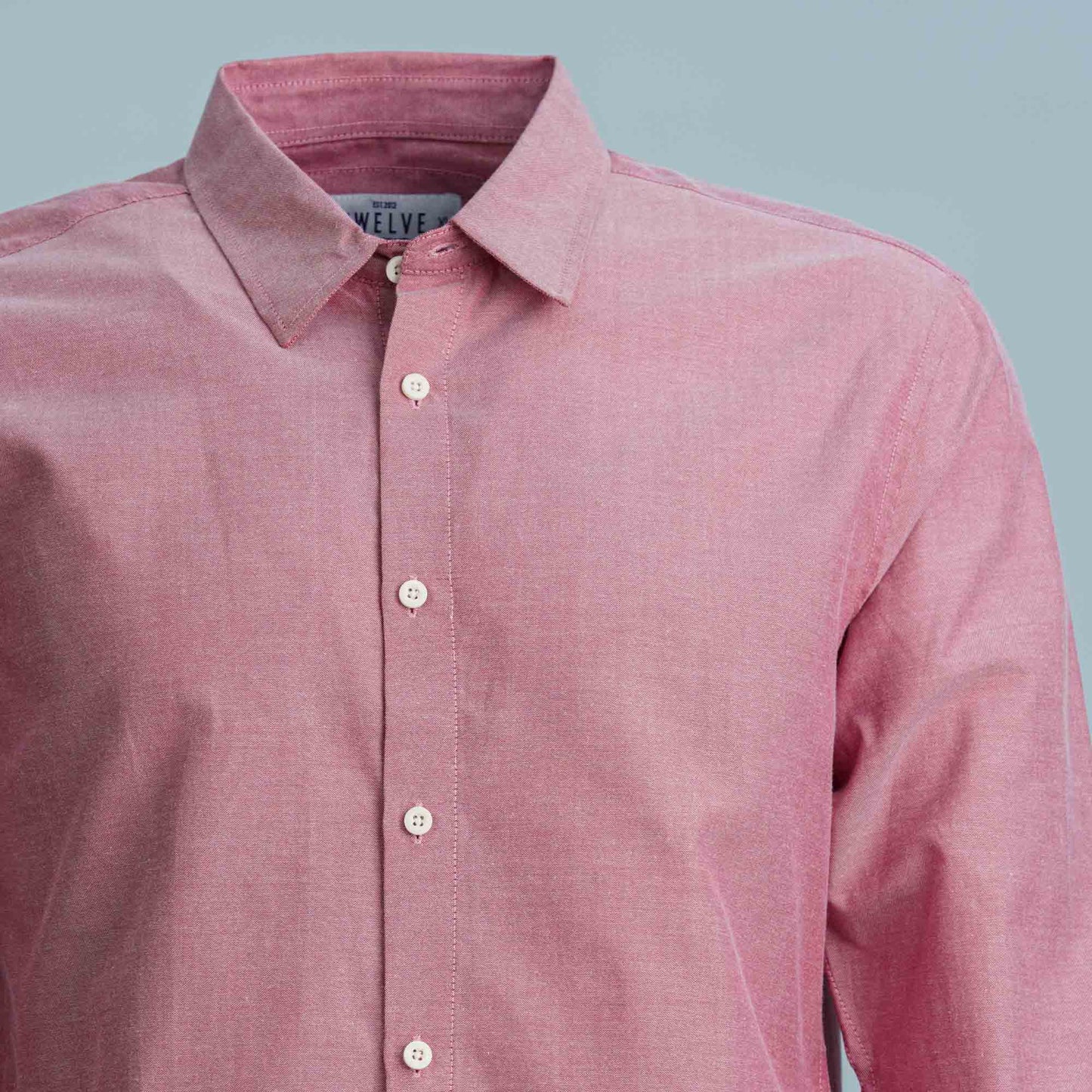 Men's Formal Red Shirt