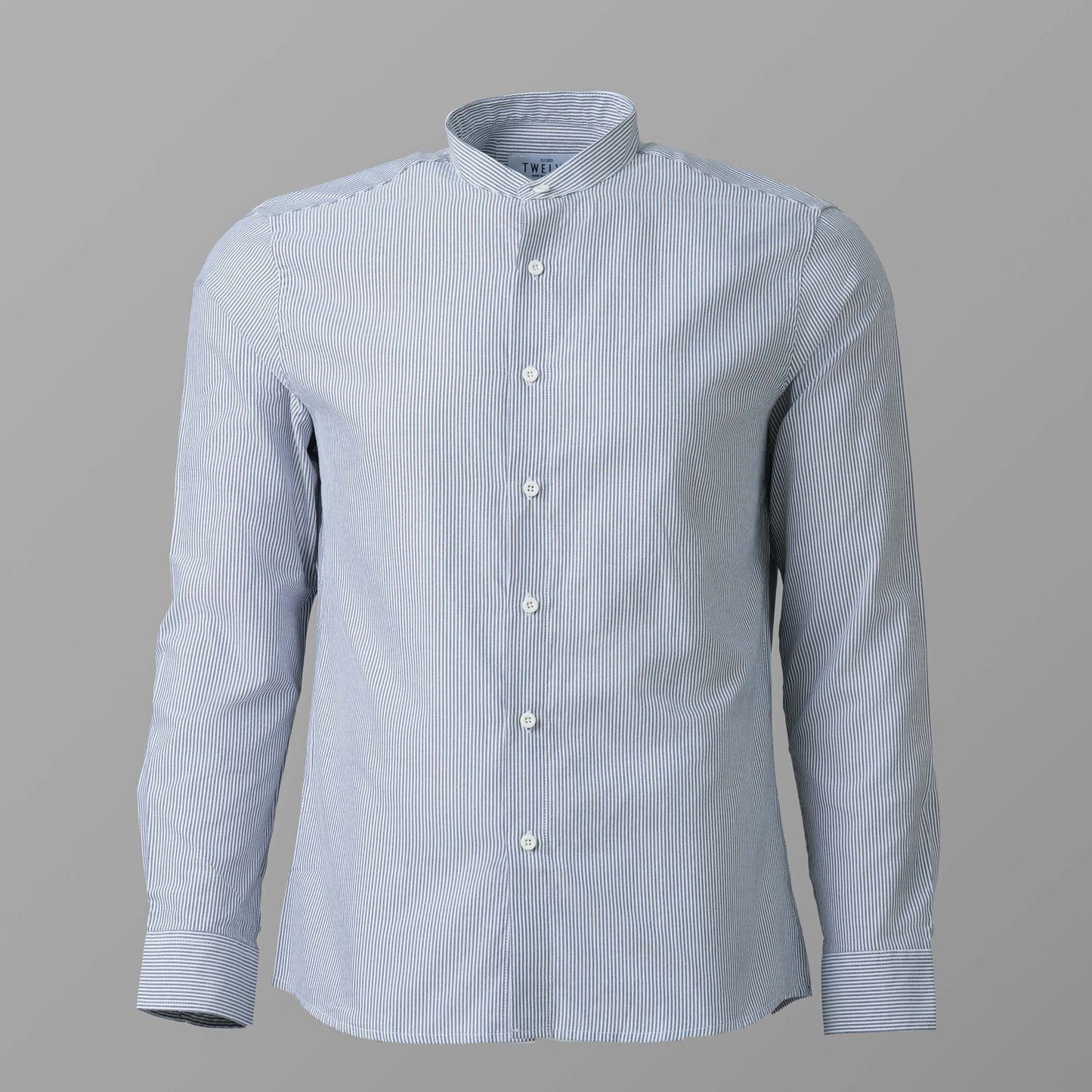 Mens Black Strip Shirt