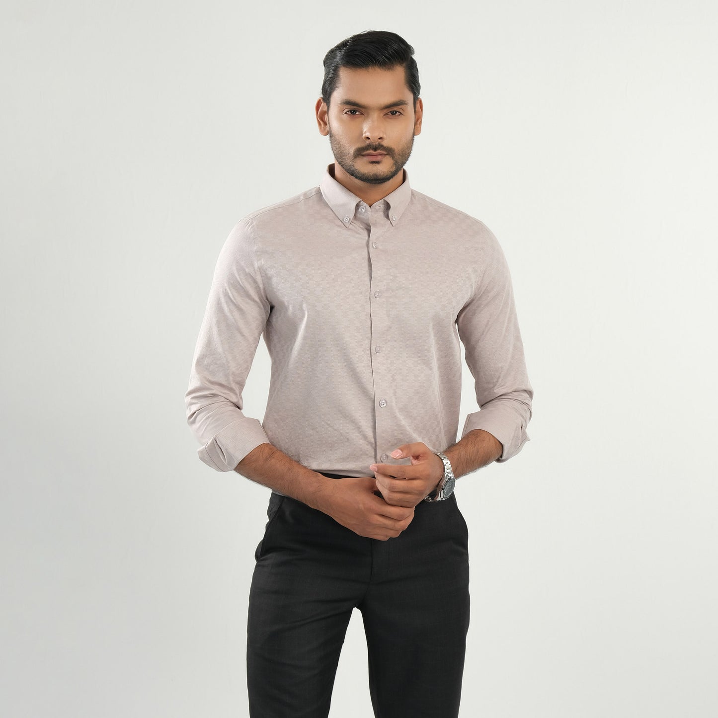 Mens Ash Formal Shirt