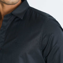 Load image into Gallery viewer, MENS FORMAL SHIRT-BLACK
