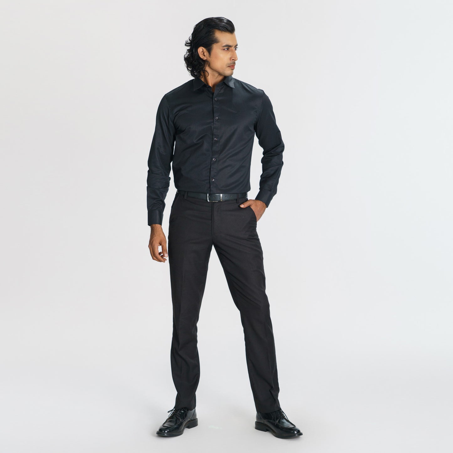 Mens Black Formal Shirt