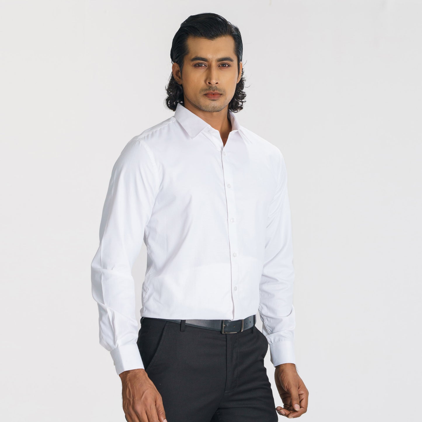 Mens White Formal Shirt