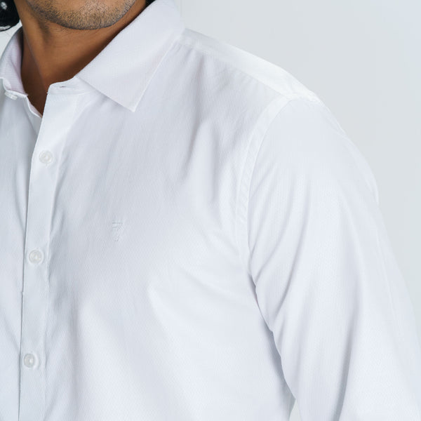 MENS FORMAL SHIRT-WHITE