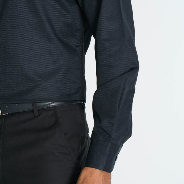 Mens Black Formal Shirt