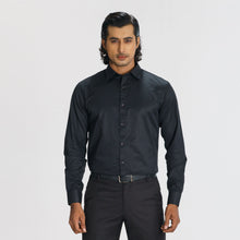 Load image into Gallery viewer, MENS FORMAL SHIRT-BLACK
