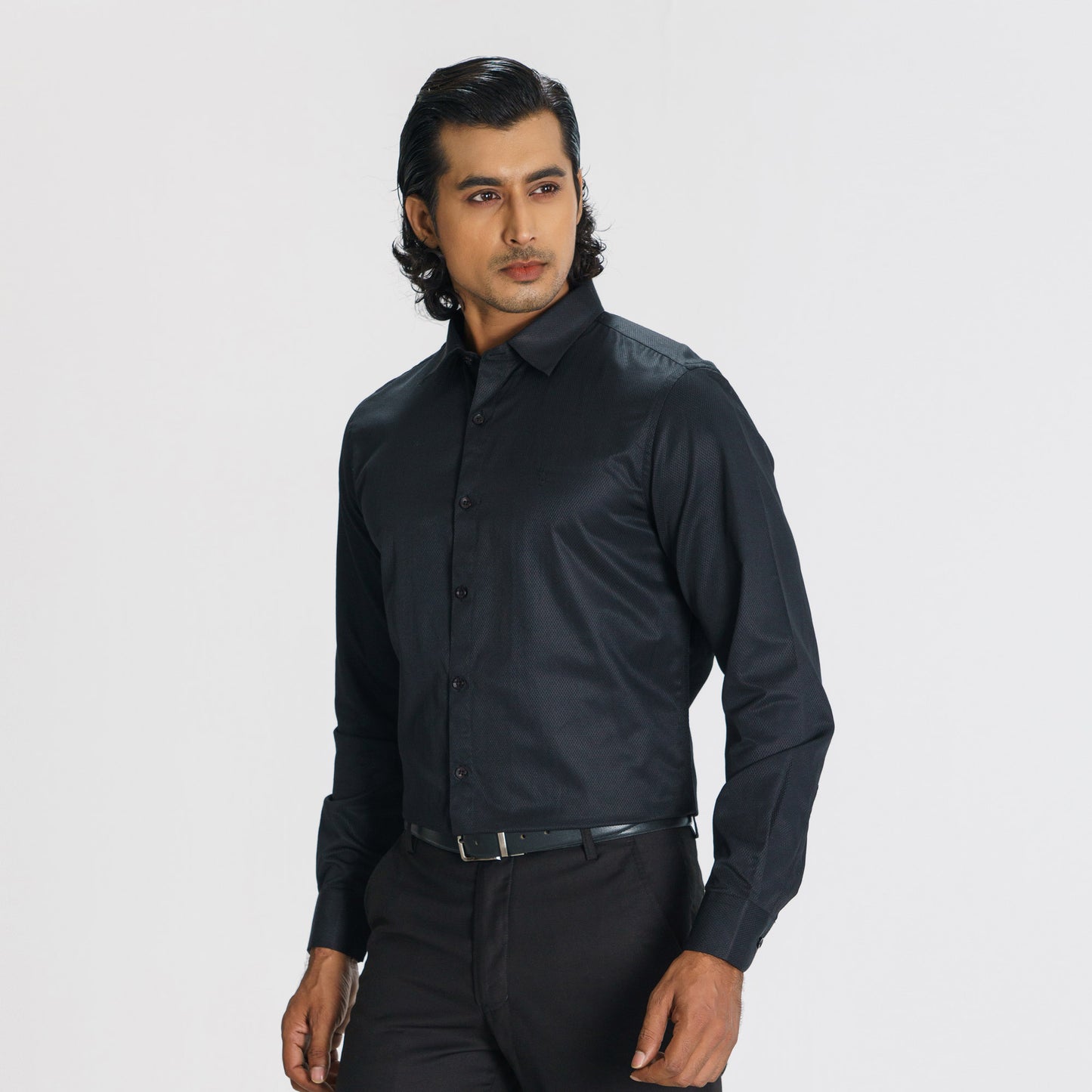 Mens Black Formal Shirt