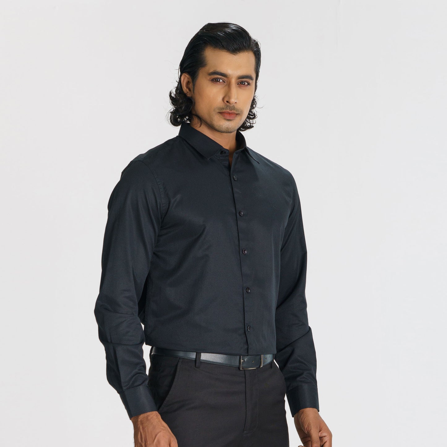 Mens Black Formal Shirt