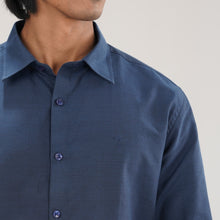 Load image into Gallery viewer, MENS FORMAL SHIRT-NAVY
