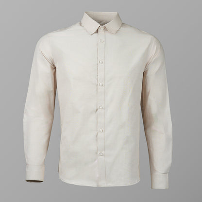 Mens Light Brown Formal Shirt