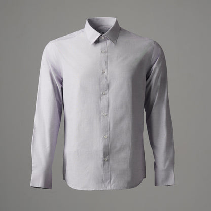 Mens Light Violet Formal Shirt