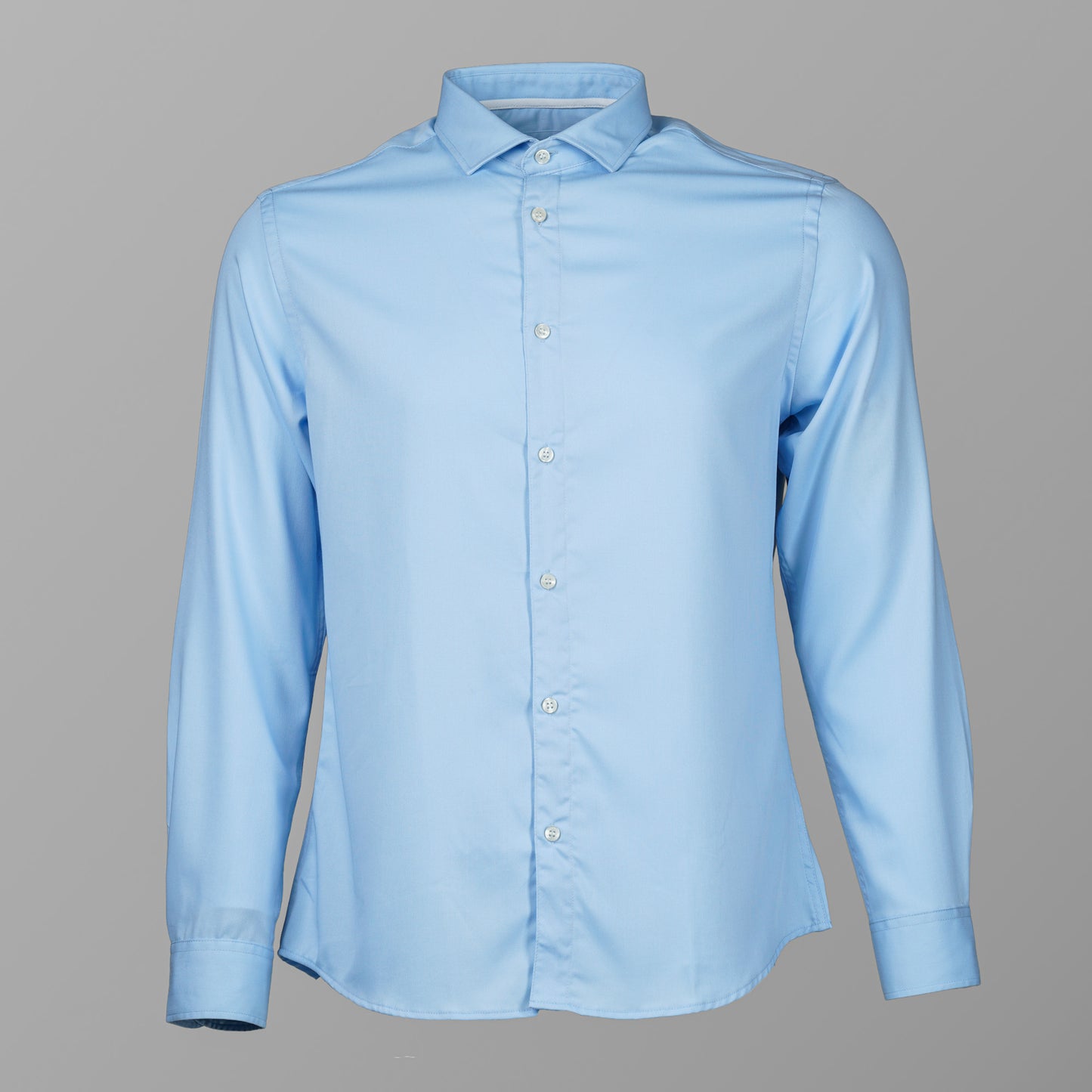 Mens Sky Blue Formal Shirt