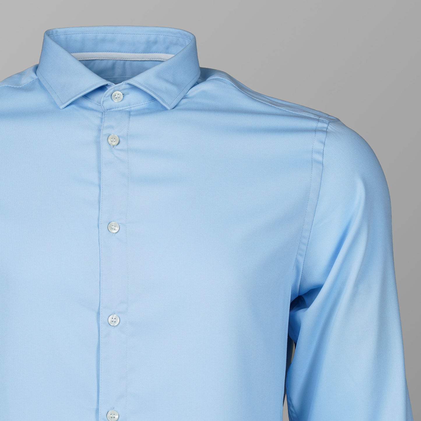 Mens Sky Blue Formal Shirt