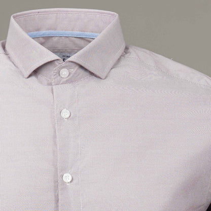 Mens Maroon Formal Shirt