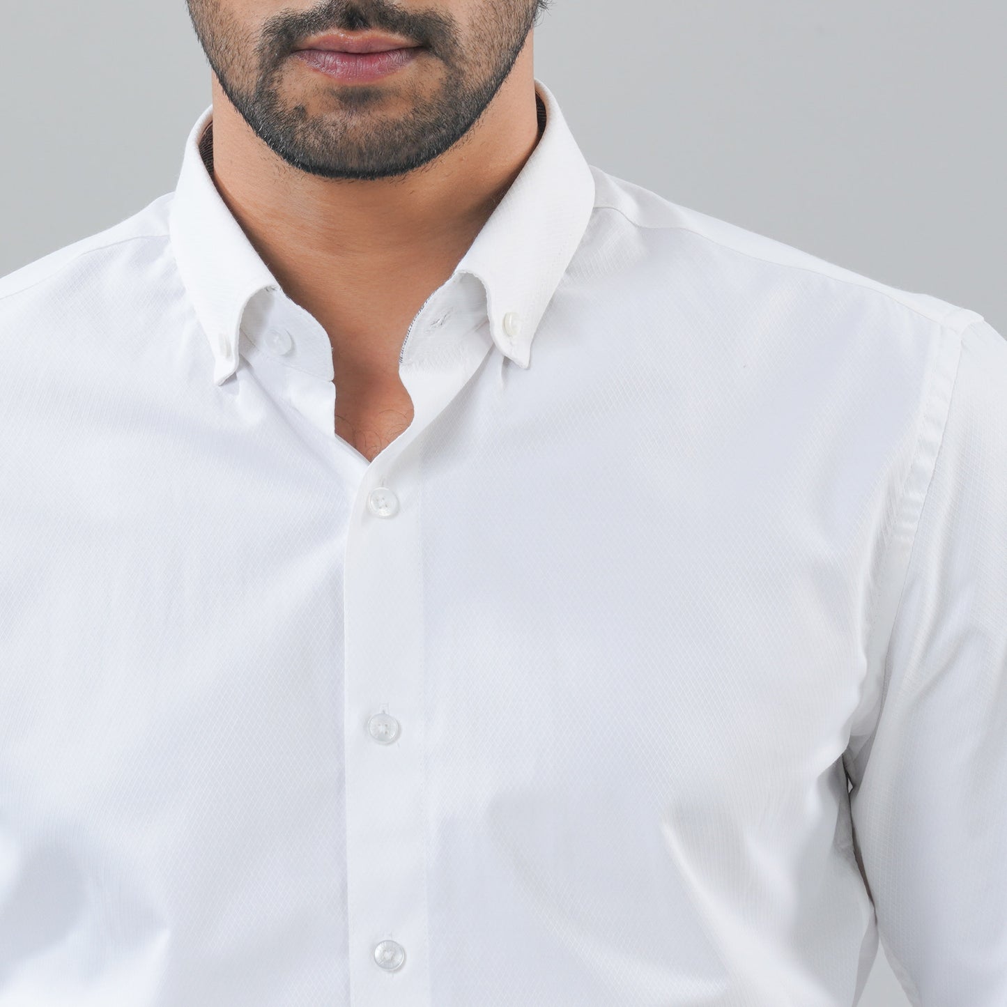 Mens White Formal Shirt