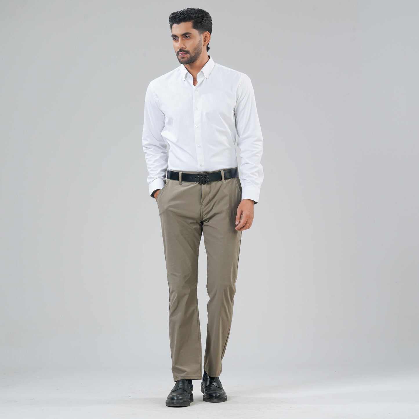 Mens White Formal Shirt